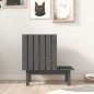 vidaXL Katzenhaus Grau 60x36x60 cm Massivholz Kiefer vidaXL Katzenhaus Grau 60x36x60 cm Massivholz Kiefer