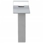 vidaXL Mesh-Gartentor Verzinkter Stahl 289 x 150 cm Grau vidaXL Mesh-Gartentor Verzinkter Stahl 289 x 150 cm Grau