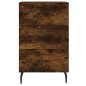 vidaXL Nachttisch Räuchereiche 40x40x66 cm Holzwerkstoff vidaXL Nachttisch Räuchereiche 40x40x66 cm Holzwerkstoff