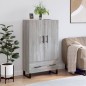 vidaXL Highboard Grau Sonoma 69,5x31x115 cm Holzwerkstoff vidaXL Highboard Grau Sonoma 69,5x31x115 cm Holzwerkstoff