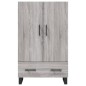 vidaXL Highboard Grau Sonoma 69,5x31x115 cm Holzwerkstoff vidaXL Highboard Grau Sonoma 69,5x31x115 cm Holzwerkstoff