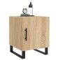 vidaXL Nachttisch Sonoma-Eiche 40x40x50 cm Holzwerkstoff vidaXL Nachttisch Sonoma-Eiche 40x40x50 cm Holzwerkstoff