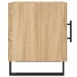 vidaXL Nachttisch Sonoma-Eiche 40x40x50 cm Holzwerkstoff vidaXL Nachttisch Sonoma-Eiche 40x40x50 cm Holzwerkstoff