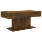vidaXL Couchtisch Räuchereiche 96x50x45 cm Holzwerkstoff vidaXL Couchtisch Räuchereiche 96x50x45 cm Holzwerkstoff