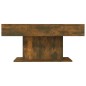 vidaXL Couchtisch Räuchereiche 96x50x45 cm Holzwerkstoff vidaXL Couchtisch Räuchereiche 96x50x45 cm Holzwerkstoff