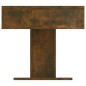 vidaXL Couchtisch Räuchereiche 96x50x45 cm Holzwerkstoff vidaXL Couchtisch Räuchereiche 96x50x45 cm Holzwerkstoff