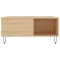 vidaXL Couchtisch Sonoma-Eiche 80x80x36,5 cm Holzwerkstoff vidaXL Couchtisch Sonoma-Eiche 80x80x36,5 cm Holzwerkstoff