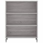 vidaXL Highboard Grau Sonoma 69,5x34x180 cm Holzwerkstoff vidaXL Highboard Grau Sonoma 69,5x34x180 cm Holzwerkstoff