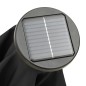 vidaXL Sonnenschirm mit LED-Leuchten Schwarz 200x211cm Aluminium vidaXL Sonnenschirm mit LED-Leuchten Schwarz 200x211cm Aluminium