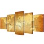 Bilder Dekoration Set Weltkarte 200 x 100 cm Bilder Dekoration Set Weltkarte 200 x 100 cm