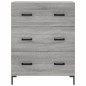 vidaXL Sideboard Grau Sonoma 69,5x34x90 cm Holzwerkstoff vidaXL Sideboard Grau Sonoma 69,5x34x90 cm Holzwerkstoff