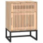 vidaXL Nachttische 2 Stk. 40x30x55,5 cm Holzwerkstoff & Eisen vidaXL Nachttische 2 Stk. 40x30x55,5 cm Holzwerkstoff & Eisen