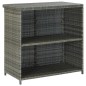 vidaXL 3-tlg. Bar Set Poly Rattan Grau vidaXL 3-tlg. Bar Set Poly Rattan Grau