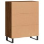 vidaXL Sideboard Braun Eichen-Optik 69,5x34x90 cm Holzwerkstoff vidaXL Sideboard Braun Eichen-Optik 69,5x34x90 cm Holzwerkstoff