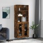 vidaXL Highboard Räuchereiche 69,5x34x180 cm Holzwerkstoff vidaXL Highboard Räuchereiche 69,5x34x180 cm Holzwerkstoff