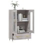 vidaXL Highboard Grau Sonoma 69,5x31x115 cm Holzwerkstoff vidaXL Highboard Grau Sonoma 69,5x31x115 cm Holzwerkstoff