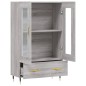 vidaXL Highboard Grau Sonoma 69,5x31x115 cm Holzwerkstoff vidaXL Highboard Grau Sonoma 69,5x31x115 cm Holzwerkstoff
