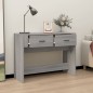vidaXL Konsolentisch Grau Sonoma 100x39x75 cm Holzwerkstoff vidaXL Konsolentisch Grau Sonoma 100x39x75 cm Holzwerkstoff