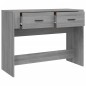 vidaXL Konsolentisch Grau Sonoma 100x39x75 cm Holzwerkstoff vidaXL Konsolentisch Grau Sonoma 100x39x75 cm Holzwerkstoff