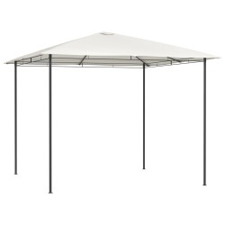 vidaXL Pavillon 3x3x2,6 m Creme 160 g/m²  