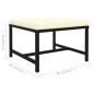 vidaXL 5-tlg. Garten-Sofagarnitur mit Auflagen Schwarz Poly Rattan vidaXL 5-tlg. Garten-Sofagarnitur mit Auflagen Schwarz Poly Rattan
