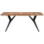 vidaXL Esstisch 160x80x76 cm Massivholz Akazie vidaXL Esstisch 160x80x76 cm Massivholz Akazie