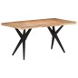 vidaXL Esstisch 160x80x76 cm Massivholz Akazie vidaXL Esstisch 160x80x76 cm Massivholz Akazie