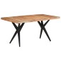 vidaXL Esstisch 160x80x76 cm Massivholz Akazie vidaXL Esstisch 160x80x76 cm Massivholz Akazie