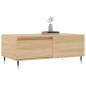 vidaXL Couchtisch Sonoma-Eiche 90x50x36,5 cm Holzwerkstoff vidaXL Couchtisch Sonoma-Eiche 90x50x36,5 cm Holzwerkstoff