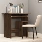 vidaXL Schreibtisch Braun Eichen-Optik 80x45x74 cm Holzwerkstoff vidaXL Schreibtisch Braun Eichen-Optik 80x45x74 cm Holzwerkstoff
