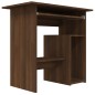 vidaXL Schreibtisch Braun Eichen-Optik 80x45x74 cm Holzwerkstoff vidaXL Schreibtisch Braun Eichen-Optik 80x45x74 cm Holzwerkstoff