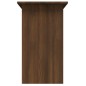 vidaXL Schreibtisch Braun Eichen-Optik 80x45x74 cm Holzwerkstoff vidaXL Schreibtisch Braun Eichen-Optik 80x45x74 cm Holzwerkstoff