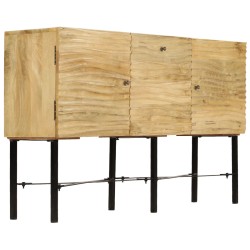vidaXL Sideboard Mangoholz Massiv 118 x 30 x 70 cm