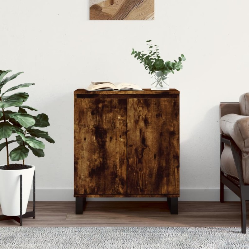 vidaXL Sideboard Räuchereiche 60x35x70 cm Holzwerkstoff vidaXL Sideboard Räuchereiche 60x35x70 cm Holzwerkstoff