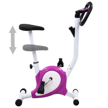 vidaXL Heimtrainer mit Riemenantrieb Lila