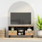 vidaXL TV-Schrank 100x33x46 cm Altholz Massiv und Holzwerkstoff vidaXL TV-Schrank 100x33x46 cm Altholz Massiv und Holzwerkstoff