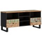 vidaXL TV-Schrank 100x33x46 cm Altholz Massiv und Holzwerkstoff vidaXL TV-Schrank 100x33x46 cm Altholz Massiv und Holzwerkstoff