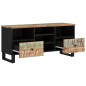 vidaXL TV-Schrank 100x33x46 cm Altholz Massiv und Holzwerkstoff vidaXL TV-Schrank 100x33x46 cm Altholz Massiv und Holzwerkstoff