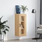 vidaXL Wandschrank Sonoma-Eiche 34,5x34x90 cm vidaXL Wandschrank Sonoma-Eiche 34,5x34x90 cm