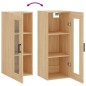 vidaXL Wandschrank Sonoma-Eiche 34,5x34x90 cm vidaXL Wandschrank Sonoma-Eiche 34,5x34x90 cm