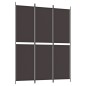 vidaXL 3-tlg. Paravent Braun 150x200 cm Stoff vidaXL 3-tlg. Paravent Braun 150x200 cm Stoff