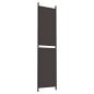 vidaXL 3-tlg. Paravent Braun 150x200 cm Stoff vidaXL 3-tlg. Paravent Braun 150x200 cm Stoff