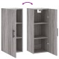 vidaXL Wandschrank Grau Sonoma 34,5x34x90 cm vidaXL Wandschrank Grau Sonoma 34,5x34x90 cm