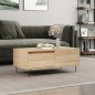 vidaXL Couchtisch Sonoma-Eiche 90x50x36,5 cm Holzwerkstoff vidaXL Couchtisch Sonoma-Eiche 90x50x36,5 cm Holzwerkstoff