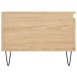 vidaXL Couchtisch Sonoma-Eiche 90x50x36,5 cm Holzwerkstoff vidaXL Couchtisch Sonoma-Eiche 90x50x36,5 cm Holzwerkstoff