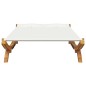 vidaXL Sonnenliege 165x188,5x46 cm Bugholz Massiv Creme vidaXL Sonnenliege 165x188,5x46 cm Bugholz Massiv Creme