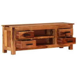 vidaXL TV-Schrank 110x30x40 cm Massivholz Palisander