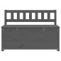 vidaXL Sitzbank Grau 110x41x76,5 cm Massivholz Kiefer vidaXL Sitzbank Grau 110x41x76,5 cm Massivholz Kiefer