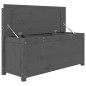vidaXL Sitzbank Grau 110x41x76,5 cm Massivholz Kiefer vidaXL Sitzbank Grau 110x41x76,5 cm Massivholz Kiefer