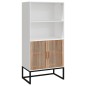 vidaXL Highboard Weiß 60x35x125 cm Holzwerkstoff vidaXL Highboard Weiß 60x35x125 cm Holzwerkstoff